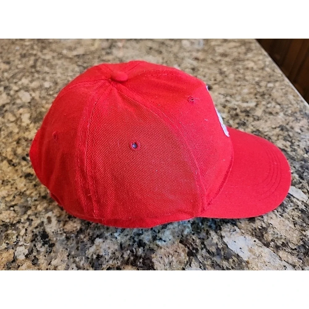 MiLB RARE Hartford Whirly Birds Baseball Cap‎ Red Yard Goats MiLB SGA